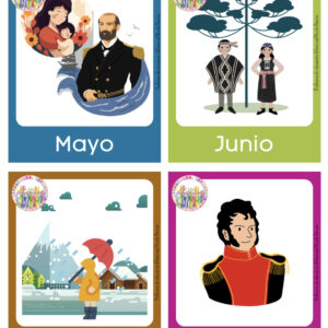 Tarjetas meses del año
