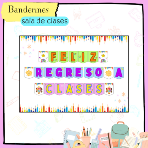 Banderines para tu sala de clases
