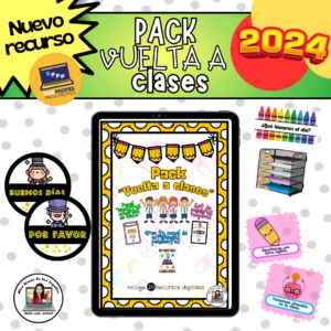 PACK vuelta a clases 2024 (Versión paneles formativos)