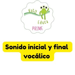 Sonido inicial y final vocálico