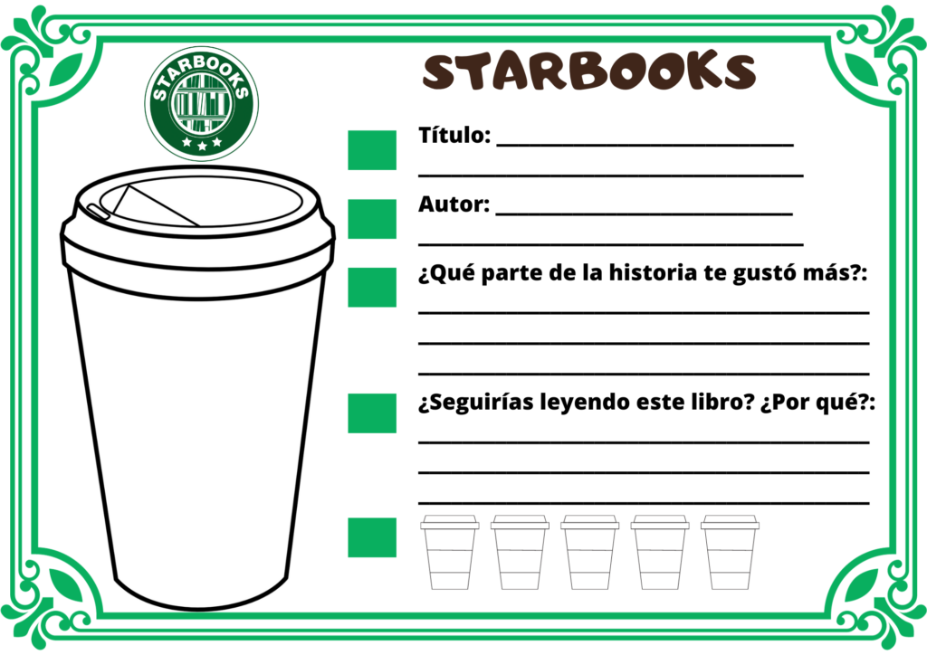 Ficha para desarrollar sobre la opinión de un texto leído.
