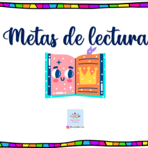 Carteles metas de lectura