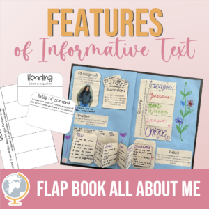 Features of Informative Text Flap Book