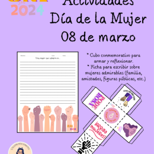 Actividades Día de la Mujer