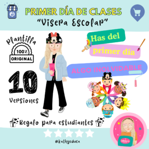 Viseras Infantiles Primer día de Clases