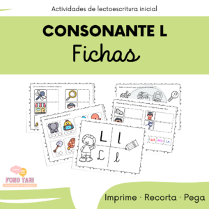 Fichas consonante L