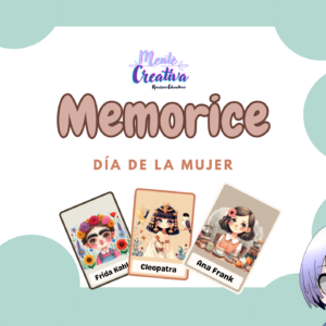 Memorice del Día de la Mujer