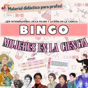 Bingo "Mujeres en la Ciencia"