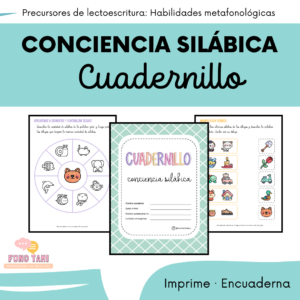 Cuadernillo conciencia silábica
