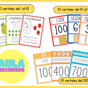 SET FICHAS MATEMÁTICAS