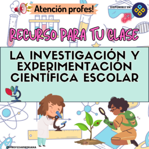PPT Clase "La investigación y la experimentación científica escolar"
