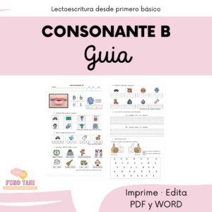 Guia consonante B