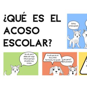 Afiche COMIC | Acoso Escolar