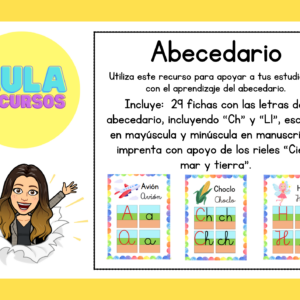 ABECEDARIO "CIELO, MAR Y TIERRA"