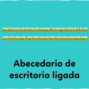 Abecedario letra ligada