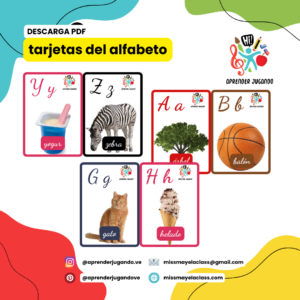 tarjetas del Alfabeto