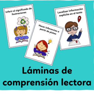 Láminas de comprensión lectora 1