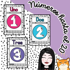 LÁMINAS NÚMEROS HASTA EL 20