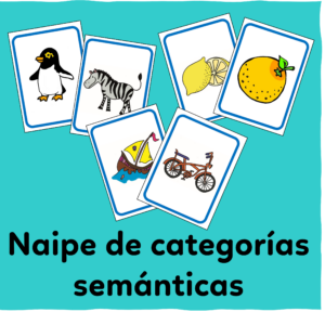 Naipe de categorías semánticas
