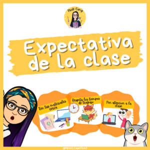 Expectativa de la clase virtual - Imprimible
