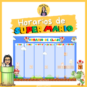 Horarios de clases de Super Mario