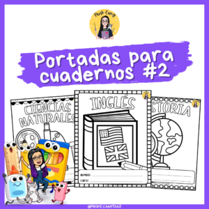 Portadas de cuadernos para asignaturas #2