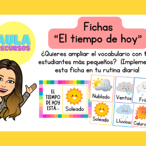 FICHA "El tiempo de hoy"
