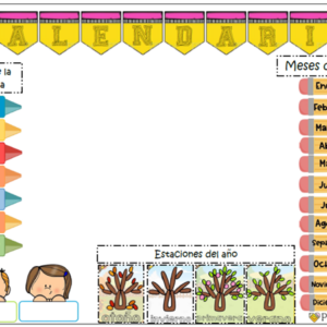 Calendario para la sala