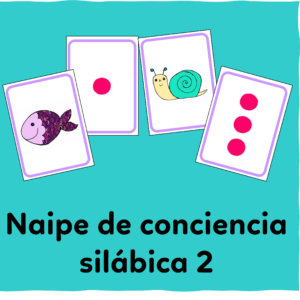 Naipe conciencia silábica 2