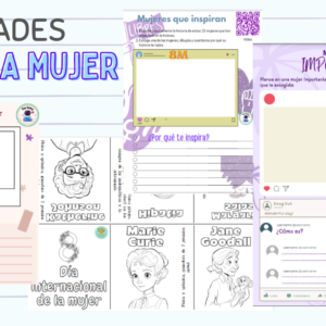 Material día de la mujer