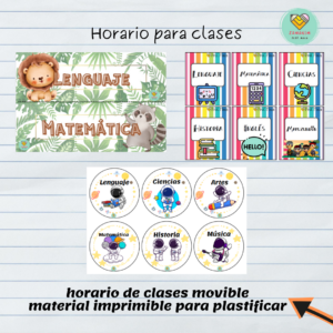 Horario sala