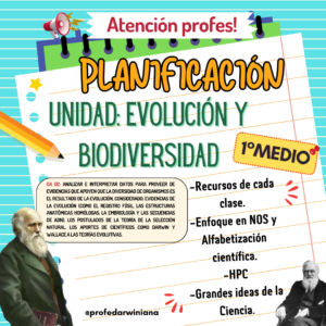 Planificaciones Unidad "Evolución & Biodiversidad"