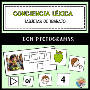 CONCIENCIA LÉXICA - Tarjetas de trabajo