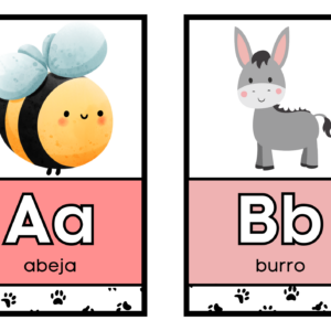 Abecedario temática animales