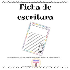 Ficha de escritura