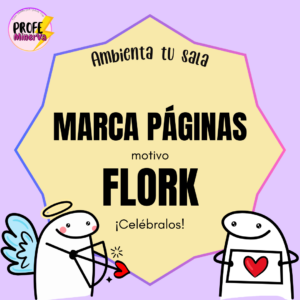 MARCADOR DE PÁGINAS FLORK