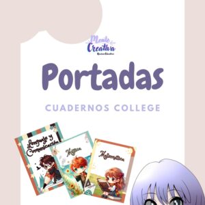 Portadas de cuadernos college