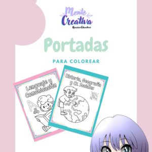 Portadas cuadernos college: Colorear