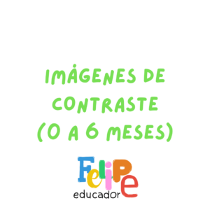 (GRATIS) Imágenes de Contraste para bebés de entre 0 a 6 meses - Sala Cuna.