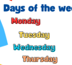 Days of the week