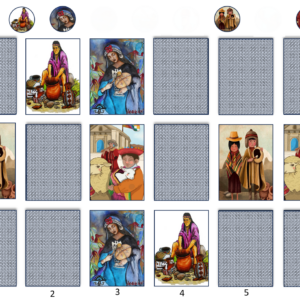 (PPT interactivo) Memorice pueblos originarios, con informacion de cada pueblo