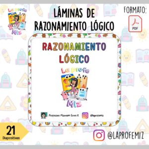 LÁMINAS DE RAZONAMIENTO LÓGICO