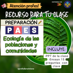 Material PAES Ecología de Poblaciones y Comunidades