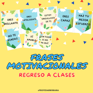 Frases motivaciones para el aula
