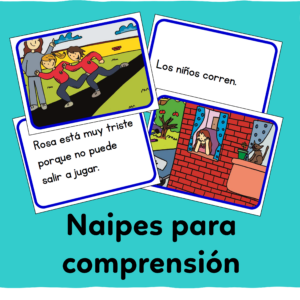Naipe de comprensión lectora