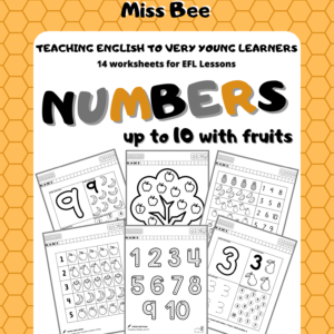 Numbers up to ten with fruits
