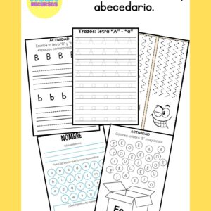 CUADERNILLO TRAZOS Y ABECEDARIO