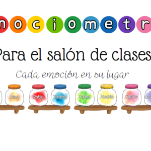 Control de emociones en el aula.