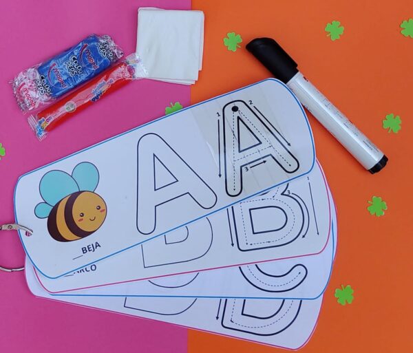 El ABC está pensando para aprender pero también para divertirse jugando.