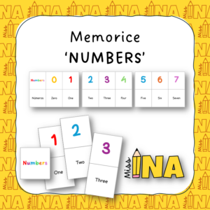 Memorice 'Numbers'